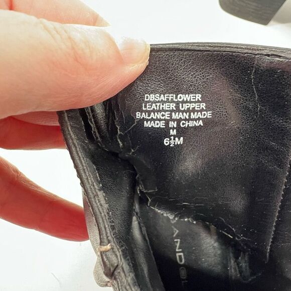 Bandolino‎ Black Square Toe Heeled Boots - Picture 8 of 10